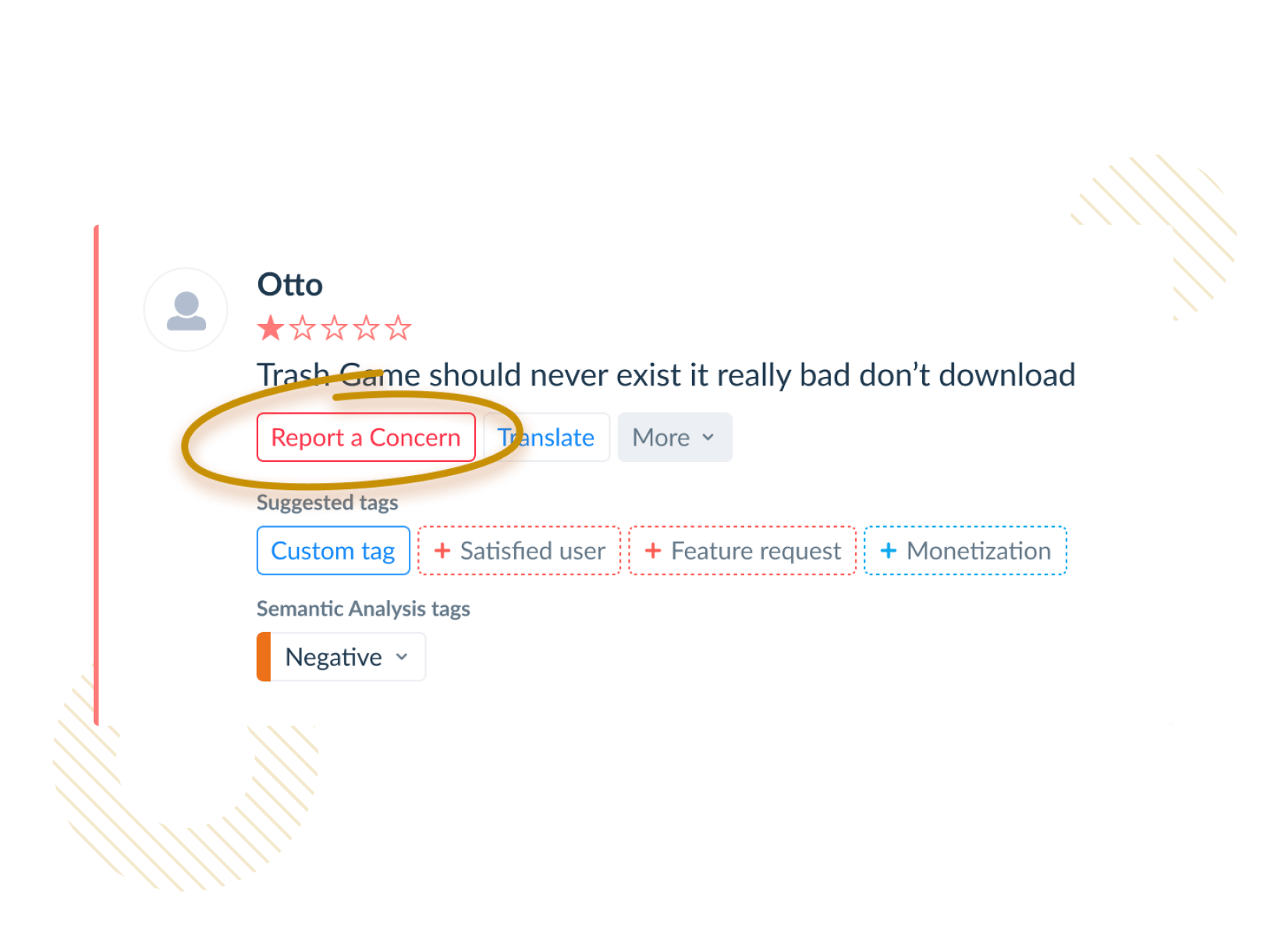Report a Concern Report a Concern